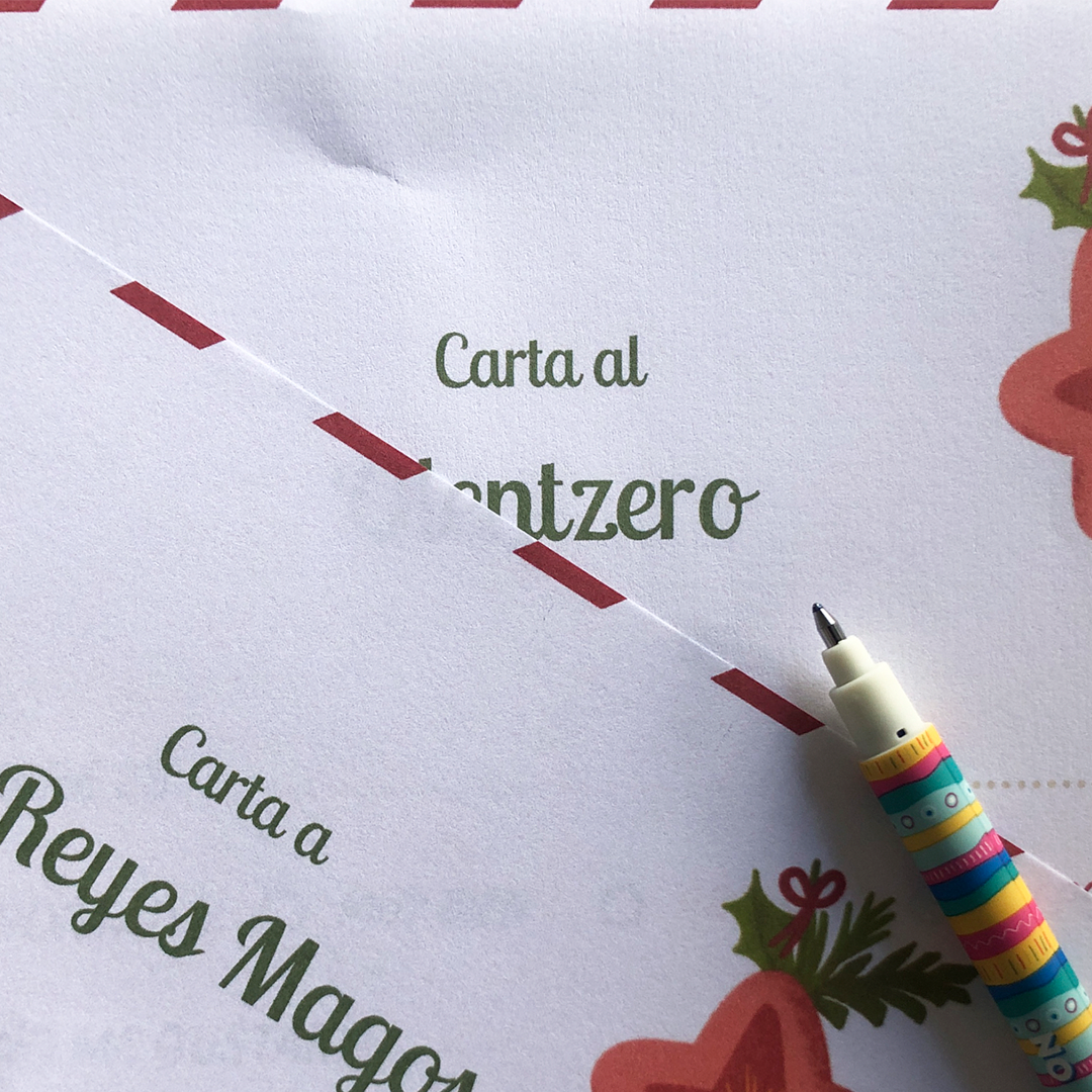 Cartas de navidad para Olentzero, Reyes Magos o Papá Noel