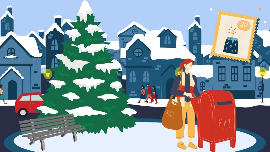 La mensajera de navidad